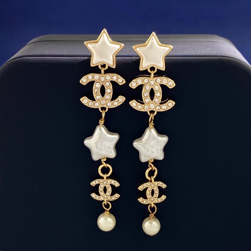 Ch*el earrings